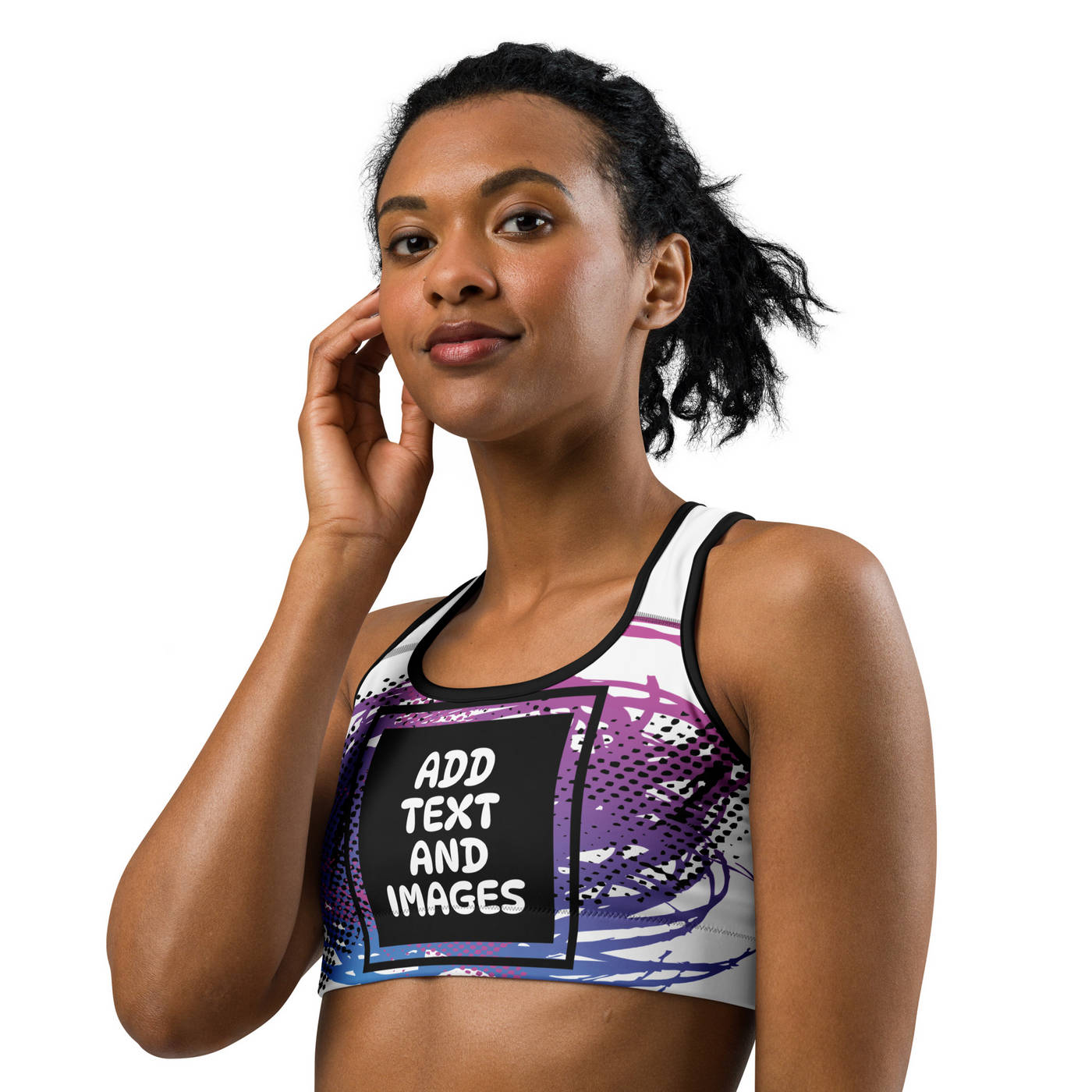 Women's Yoga Sports Bra (All-Over Print) - Design Your Own