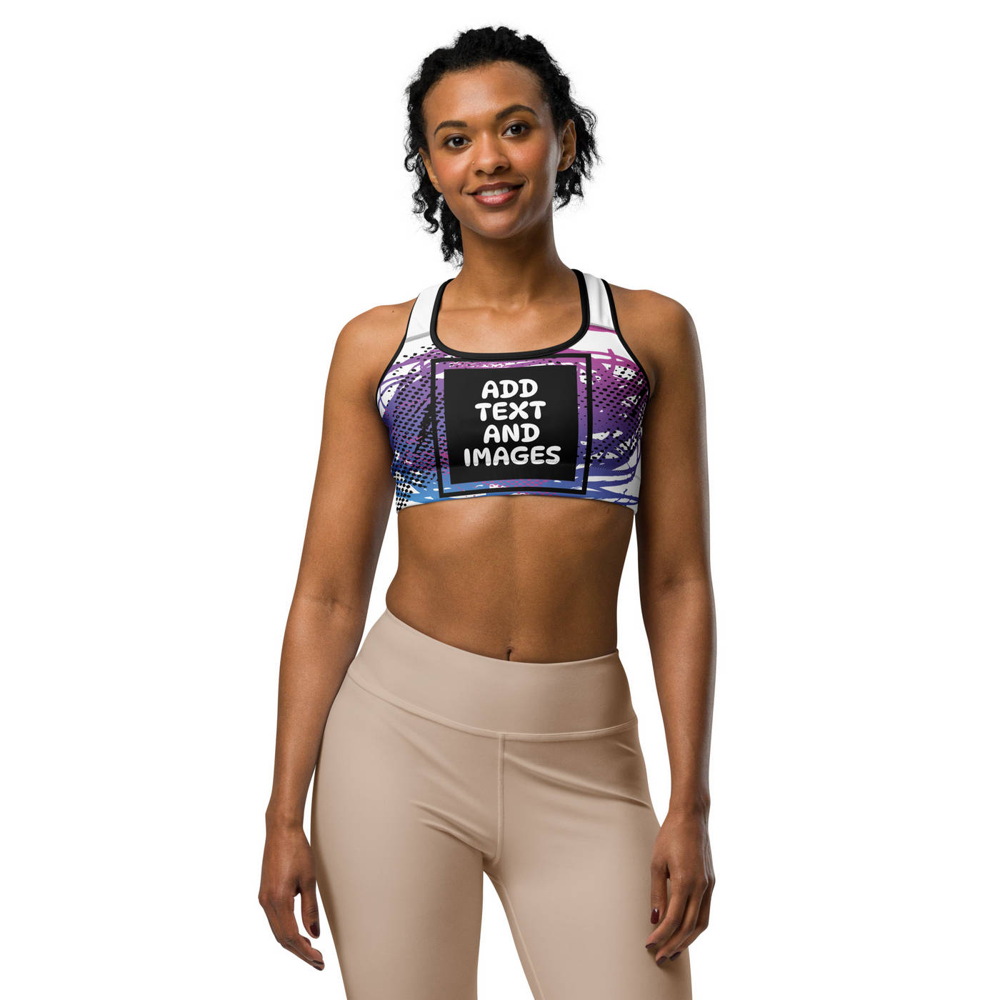 Women's Yoga Sports Bra (All-Over Print) - Design Your Own