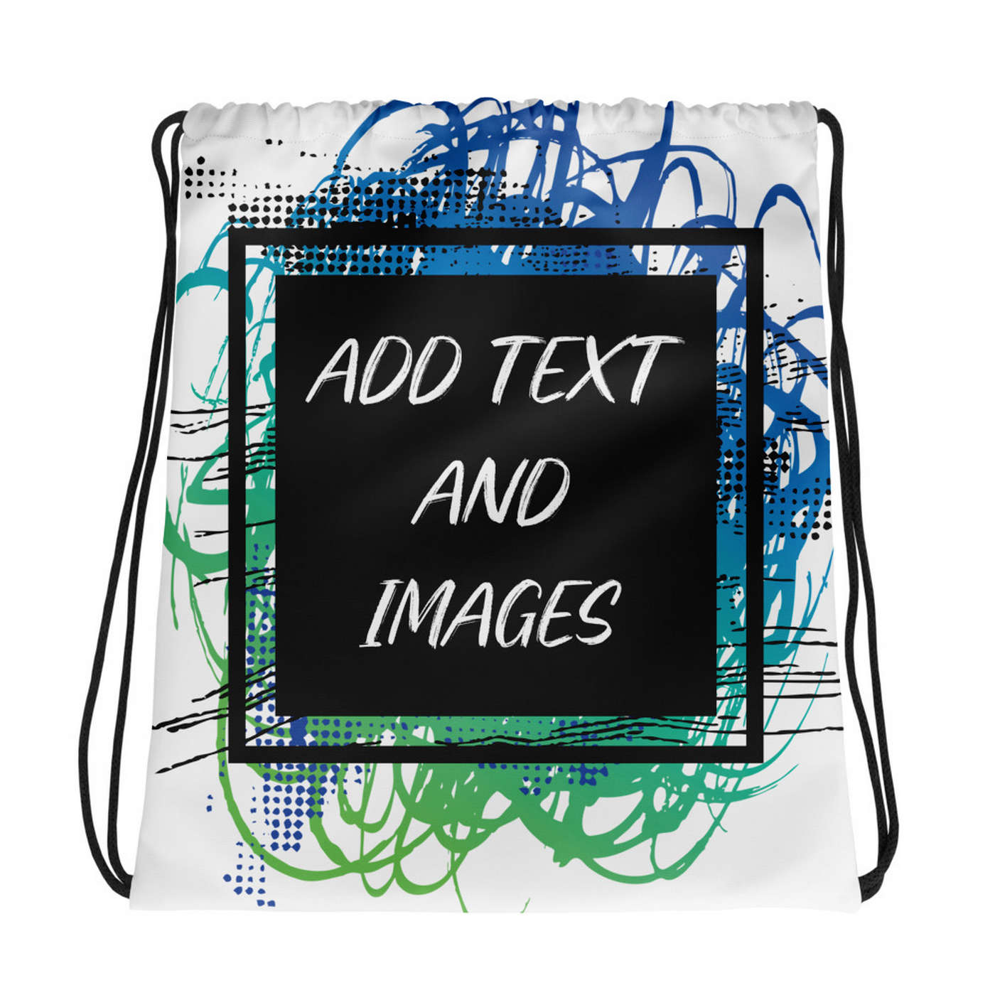 Backpack - Drawstring Bag (All-Over Print) - Design Your Own