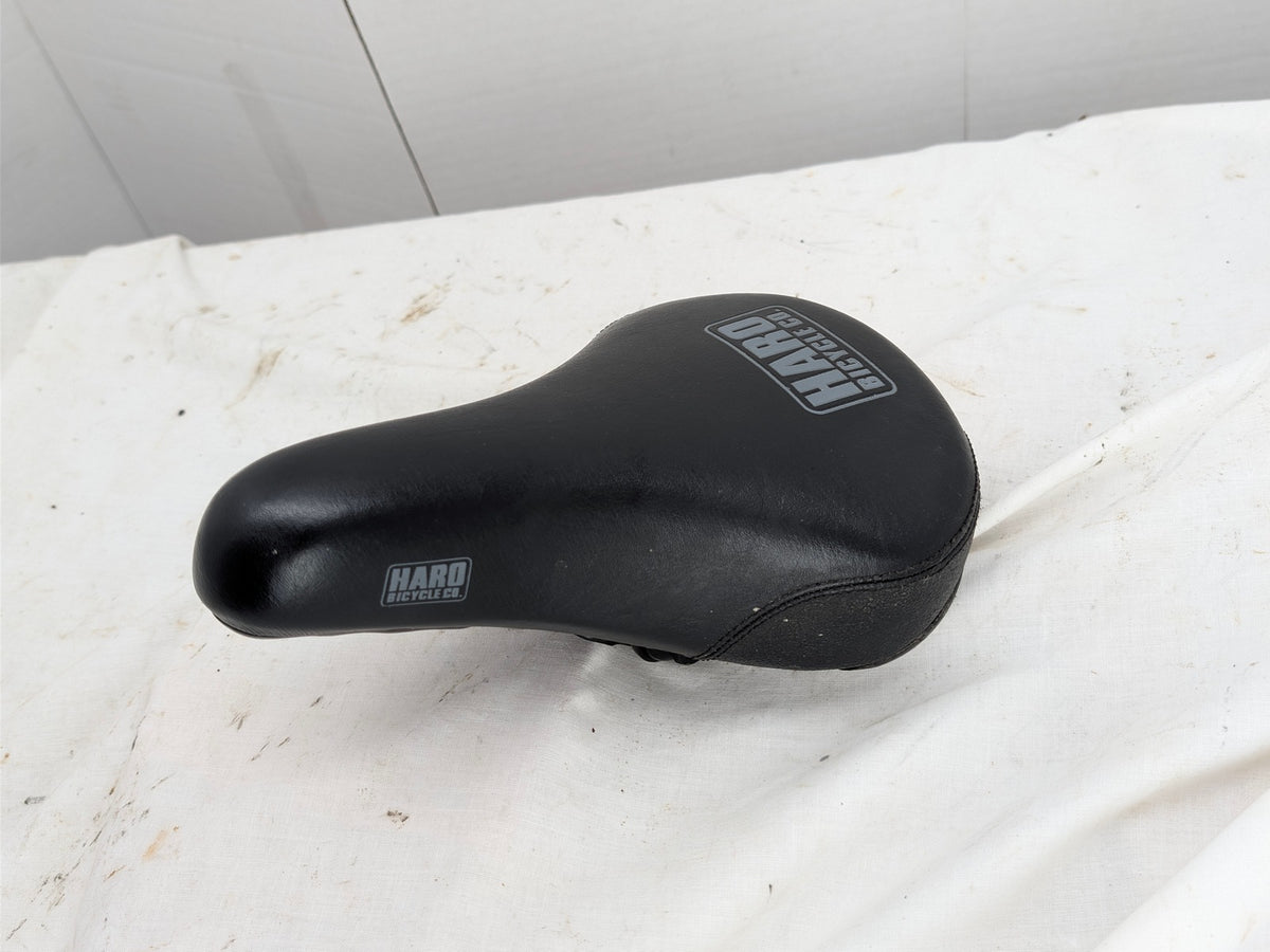 Vintage MS 90s BMX Haro Bicycle Co. Velo Seat - Black
