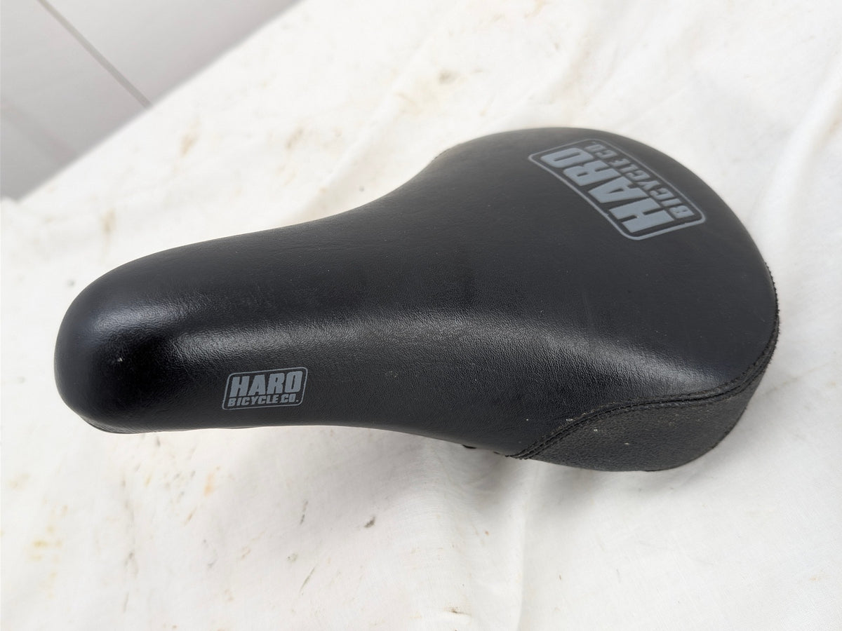 Vintage MS 90s BMX Haro Bicycle Co. Velo Seat - Black