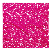 Exclusive Bandana - Mini White Polka Dot on Pink