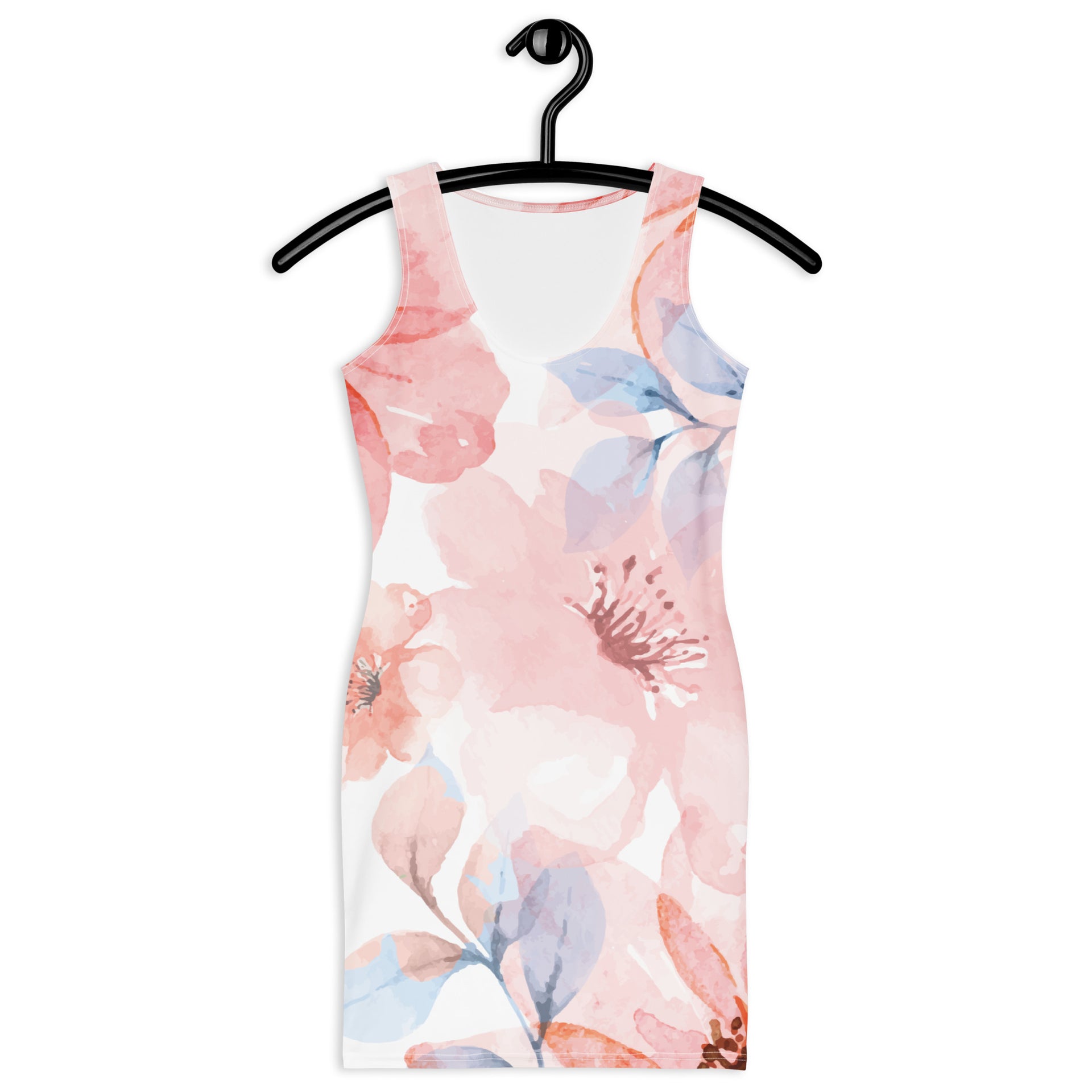 white and pink bodycon dress Black pink and White stripes Bodycon dress
