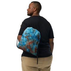 Backpack - Exclusive Drawstring Bag (all - over print) - Abstract - Tie Dye 1 - 