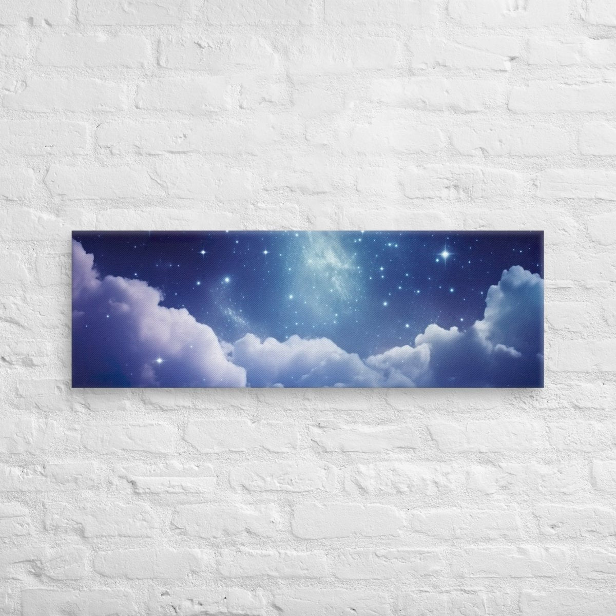 Exclusive Art Canvas - Space - Stars/Galaxy 1 (Horizontal) - 12″×36″ - 