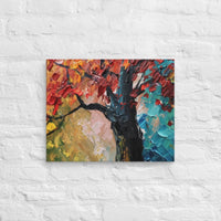 Exclusive Art Canvas - Nature - Watercolor Tree 2 (Horizontal) - 16″×20″ - 