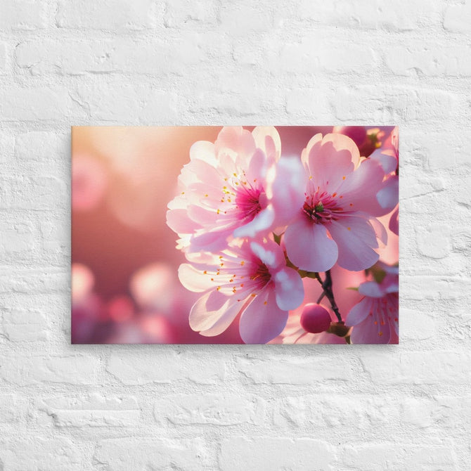 Exclusive Art Canvas - Nature - Flowers 1 (Horizontal) - 16″×24″ - 