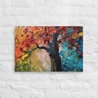 Exclusive Art Canvas - Nature - Watercolor Tree 2 (Horizontal) - 16″×24″ - 