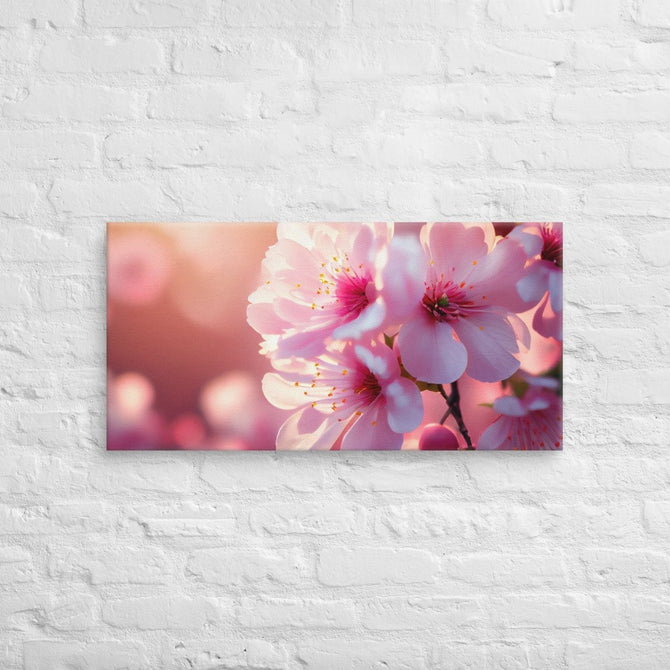 Exclusive Art Canvas - Nature - Flowers 1 (Horizontal) - 16″×32″ - 