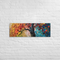 Exclusive Art Canvas - Nature - Watercolor Tree 2 (Horizontal) - 16″×48″ - 