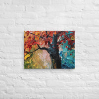 Exclusive Art Canvas - Nature - Watercolor Tree 2 (Horizontal) - 18″×24″ - 