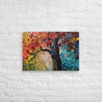 Exclusive Art Canvas - Nature - Watercolor Tree 2 (Horizontal) - 18″×26″ - 