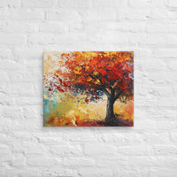 Exclusive Art Canvas - Nature - Watercolor Tree 1 (Horizontal/Square) - 20″×24″ - 