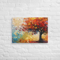 Exclusive Art Canvas - Nature - Watercolor Tree 1 (Horizontal/Square) - 20″×28″ - 