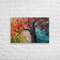 Exclusive Art Canvas - Nature - Watercolor Tree 2 (Horizontal) - 20″×30″ - 