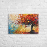 Exclusive Art Canvas - Nature - Watercolor Tree 1 (Horizontal/Square) - 20″×30″ - 