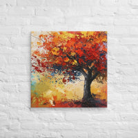 Exclusive Art Canvas - Nature - Watercolor Tree 1 (Horizontal/Square) - 26″×26″ - 