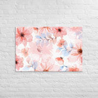 Exclusive Art Canvas - Nature - Watercolor Flowers 1 (Horizontal/Square) - 32″×48″ - 