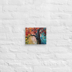 Exclusive Art Canvas - Nature - Watercolor Tree 2 (Horizontal) - 8″×10″ - 