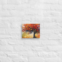 Exclusive Art Canvas - Nature - Watercolor Tree 1 (Horizontal/Square) - 8″×10″ - 