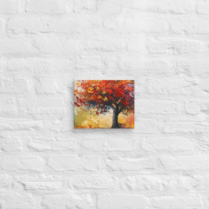 Exclusive Art Canvas - Nature - Watercolor Tree 1 (Horizontal/Square) - 8″×10″ - 