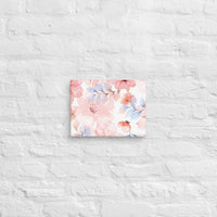 Exclusive Art Canvas - Nature - Watercolor Flowers 1 (Horizontal/Square) - 9″×12″ - 