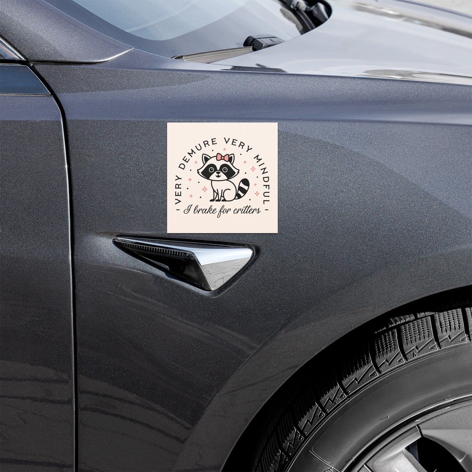 Car Magnet - Very Demure Very Mindful