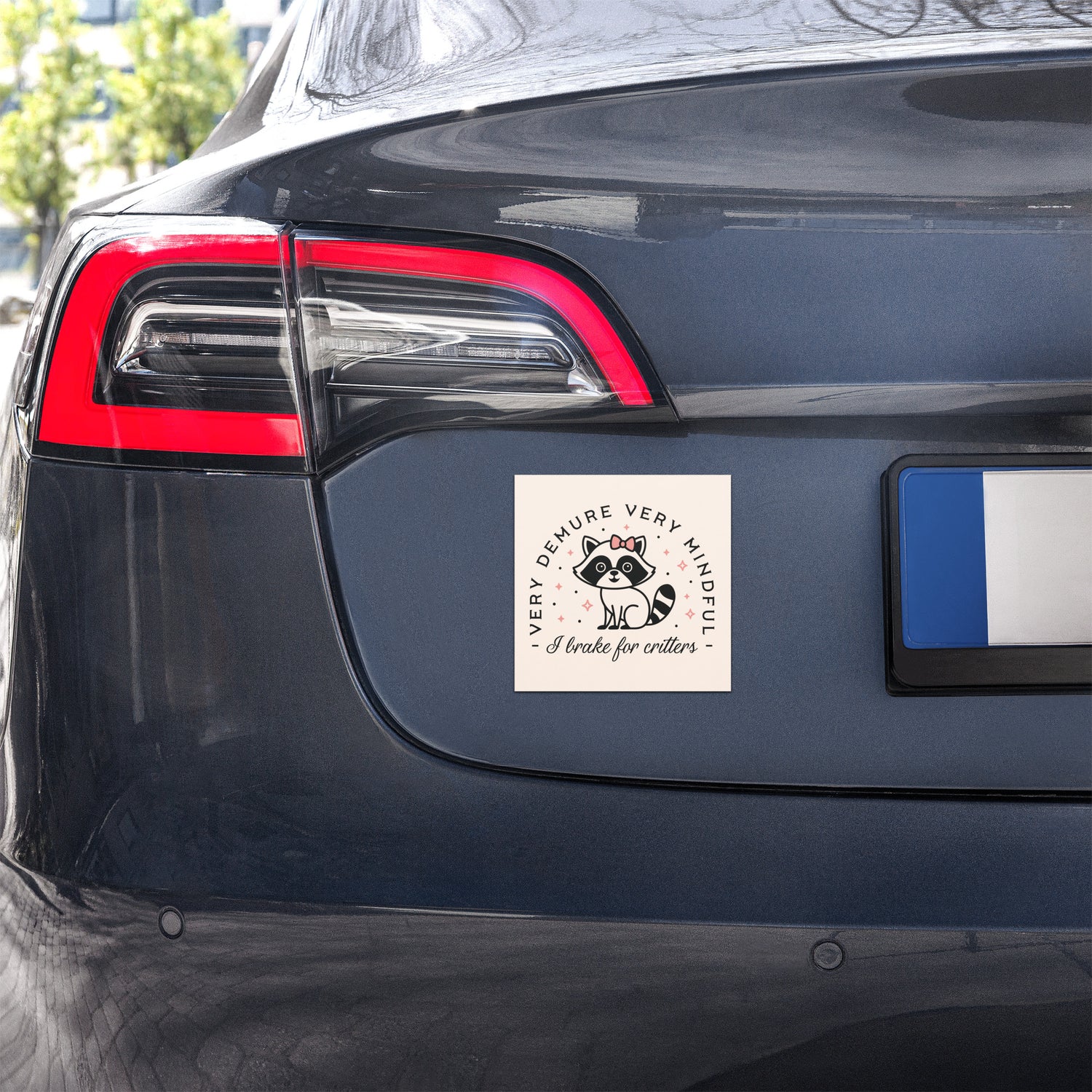 Car Magnet - Very Demure Very Mindful