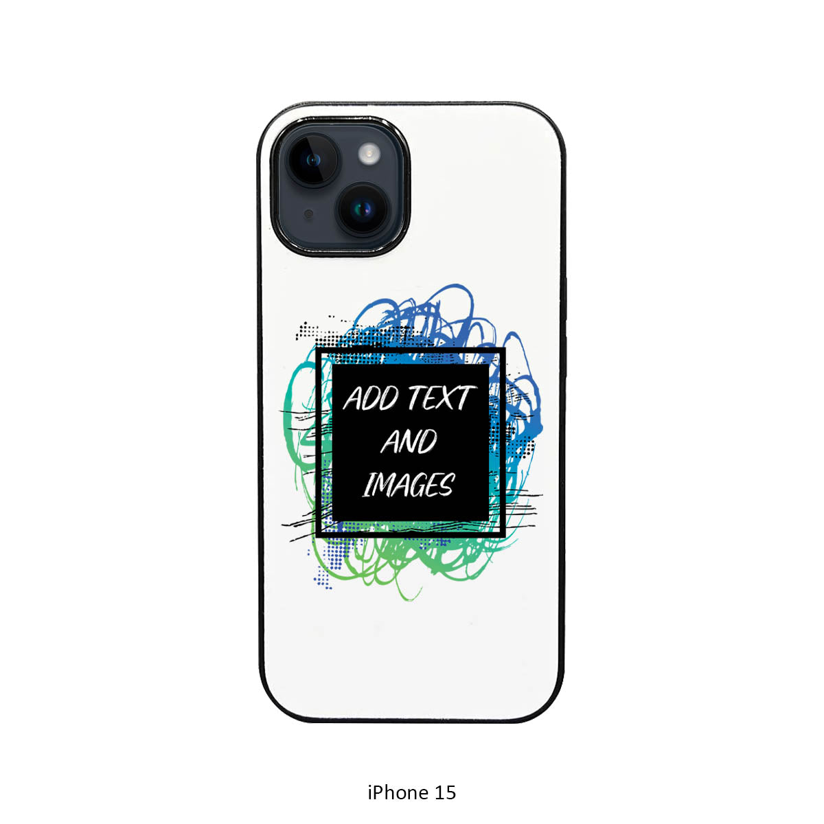 iPhone 15 Glass Back Phone Case