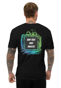 Men's Lightweight Fitted T-Shirt | Next Level 3600 (Front/Back Print) - Design Your Own