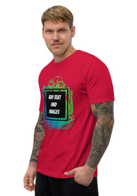 Men's Lightweight Fitted T-Shirt | Next Level 3600 (Front/Back Print) - Design Your Own