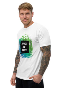 Men's Lightweight Fitted T-Shirt | Next Level 3600 (Front/Back Print) - Design Your Own