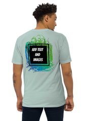 Men's Choice Heavyweight Tee | Cotton Heritage MC1086 (Front/Back Print) - Agave