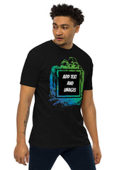 Men's Choice Heavyweight Tee | Cotton Heritage MC1086 (Front/Back Print) - Black