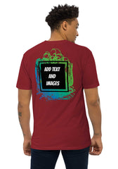 Men's Choice Heavyweight Tee | Cotton Heritage MC1086 (Front/Back Print) - Brick Red