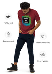Men's Choice Heavyweight Tee | Cotton Heritage MC1086 (Front/Back Print) - Brick Red