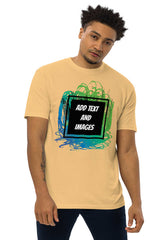 Men's Choice Heavyweight Tee | Cotton Heritage MC1086 (Front/Back Print) - Vintage Gold