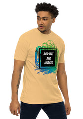 Men's Choice Heavyweight Tee | Cotton Heritage MC1086 (Front/Back Print) - Vintage Gold