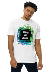 Men's Choice Heavyweight Tee | Cotton Heritage MC1086 (Front/Back Print) - White