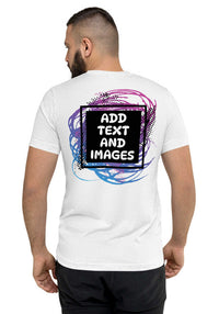 Unisex Adult Vintage Tri-Blend T-Shirt | Bella + Canvas 3413 (Front/Back Print) - Design Your Own