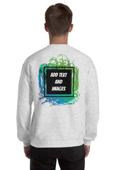 Unisex Adult Classic Sweatshirt | Gildan 18000 (Front/Back Print) - Design Your Own