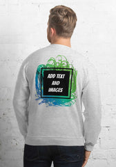 Unisex Adult Classic Sweatshirt | Gildan 18000 (Front/Back Print) - Design Your Own
