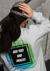 Unisex Adult Classic Sweatshirt | Gildan 18000 (Front/Back Print) - Design Your Own