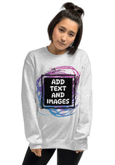 Unisex Adult Classic Sweatshirt | Gildan 18000 (Front/Back Print) - Design Your Own