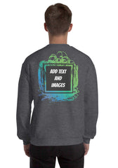 Unisex Adult Classic Sweatshirt | Gildan 18000 (Front/Back Print) - Design Your Own