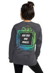 Unisex Adult Classic Sweatshirt | Gildan 18000 (Front/Back Print) - Design Your Own