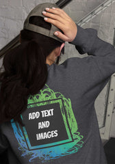 Unisex Adult Classic Sweatshirt | Gildan 18000 (Front/Back Print) - Design Your Own
