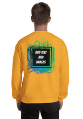 Unisex Adult Classic Sweatshirt | Gildan 18000 (Front/Back Print) - Design Your Own