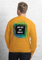 Unisex Adult Classic Sweatshirt | Gildan 18000 (Front/Back Print) - Design Your Own