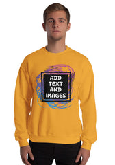 Unisex Adult Classic Sweatshirt | Gildan 18000 (Front/Back Print) - Design Your Own